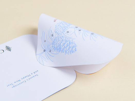 RJ Paper Malaysia | Festive card – Grandeur Zen White